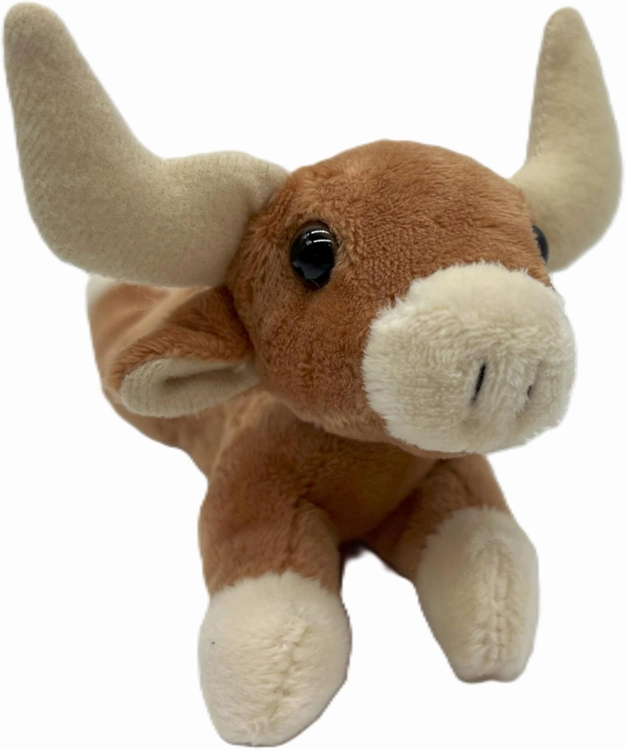 The Petting Zoo, Mermaid Doll with Longhorn Cow Stuffed Animal, Gifts for Girls Plush Mermaid Doll with Long Horn Plush Toy, 17 inch, Blonde