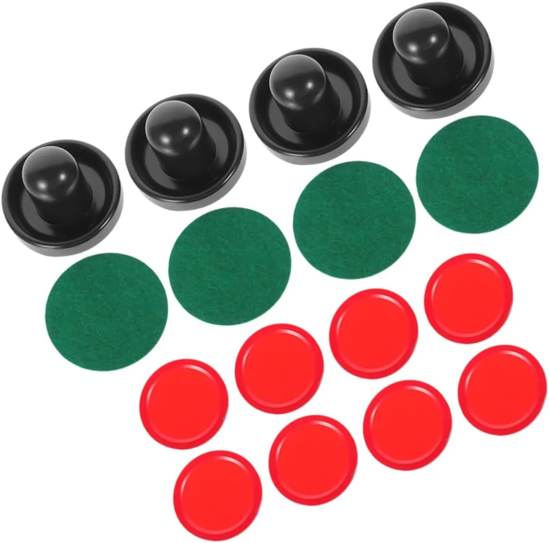 Totority Air Hockey Accessories Hockey Pucks Replacement Ice Hockey Paddles Plastic Ice Hockey Supplies Hockey