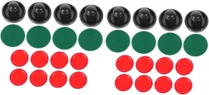 Totority Air Hockey Accessories Hockey Pucks Replacement Ice Hockey Paddles Plastic Ice Hockey Supplies Hockey