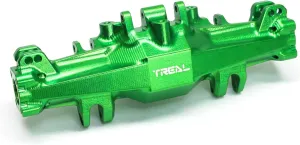 TREAL Mini LMT Front or Rear Axle Housing Aluminum 7075 CNC Billet Machined Upgrades 1/18 Scale(Green)