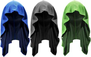U-pick Cooling Towels Hoodie Towel for Hot Weather, Breathable Neck & Face UPF 50  Sun Protection, Sweat Towel for Travel, Beach, Camping, Cycling, Golf, Outdoor & More, 3 Packs