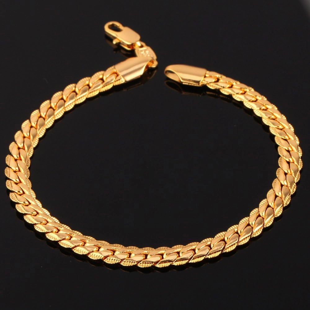 U7 Diamond Cut Miami Cuban Link Chain for Men Women Stainless Steel Curb Chain Necklace, Cool Hip Hop Jewelry Silver/Black/18K Gold Plated Chains, Width 3/6/9/12mm,18/20/22/24/26/28/30 Inch