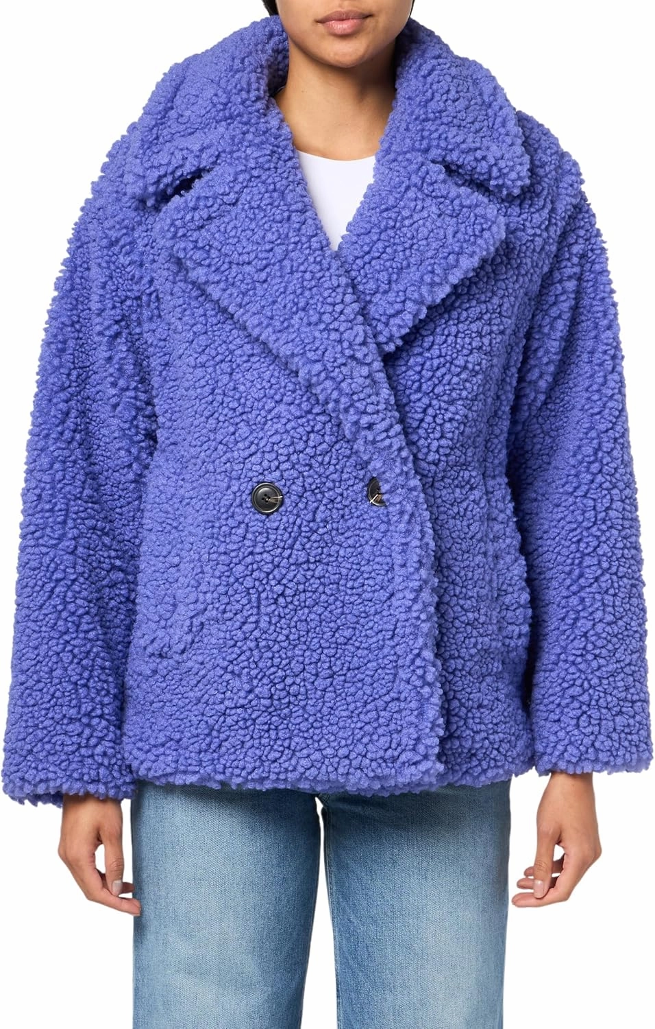 UGG Women's Gertrude Short Teddy Coat