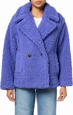 UGG Women's Gertrude Short Teddy Coat