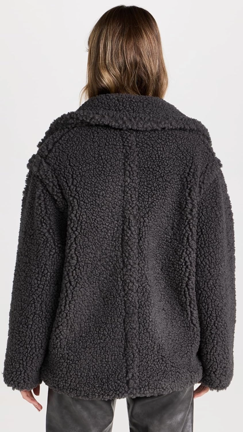 UGG Women's Gertrude Short Teddy Coat