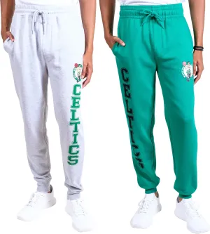 Ultra Game Men's NBA Official Super Soft Game Day Jogger Sweatpants