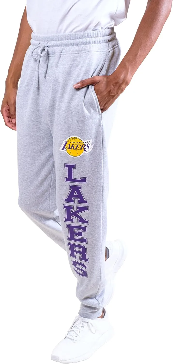 Ultra Game Men's NBA Official Super Soft Game Day Jogger Sweatpants