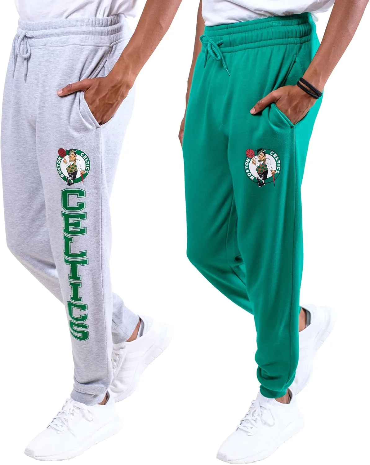 Ultra Game Men's NBA Official Super Soft Game Day Jogger Sweatpants