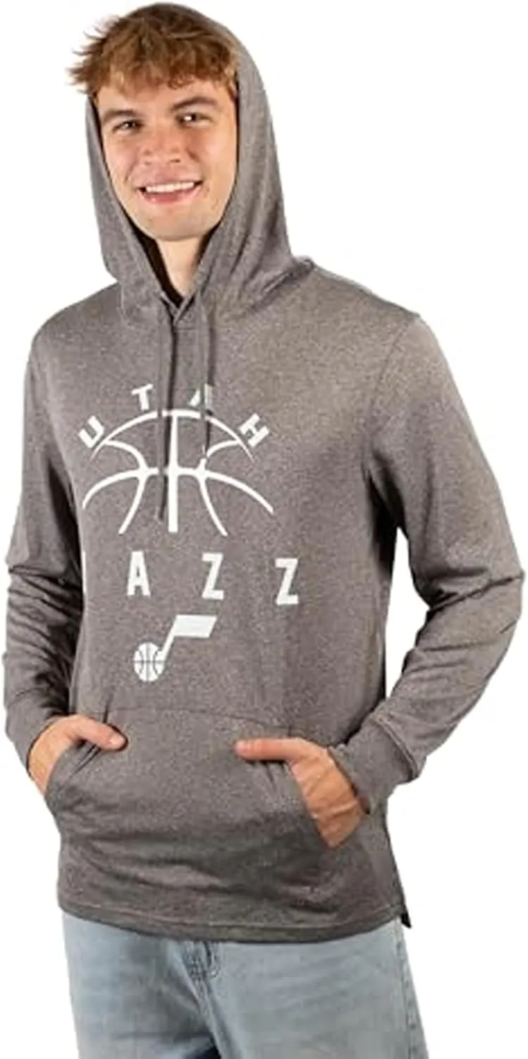 Ultra Game Men's NBA Official Super Soft Lightweight Pullover Hoodie Sweatshirt
