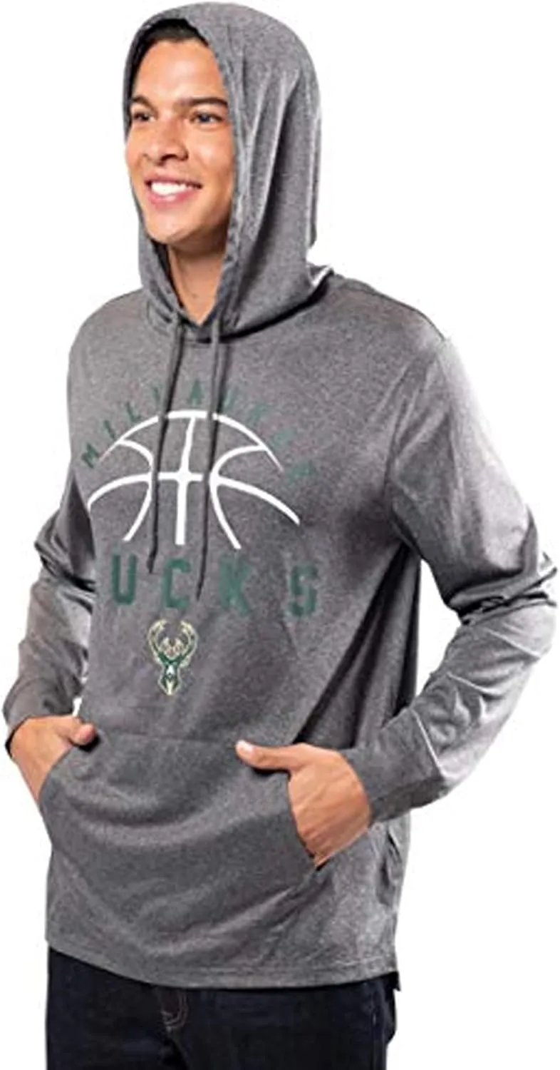 Ultra Game Men's NBA Official Super Soft Lightweight Pullover Hoodie Sweatshirt