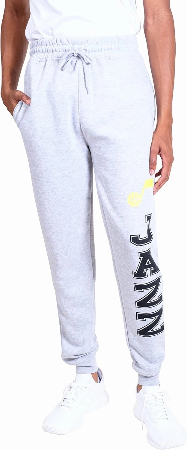 Ultra Game Men's NBA Official Super Soft Game Day Jogger Sweatpants