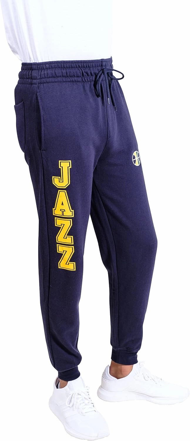 Ultra Game Men's NBA Official Super Soft Game Day Jogger Sweatpants