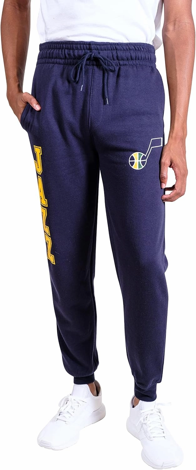 Ultra Game Men's NBA Official Super Soft Game Day Jogger Sweatpants
