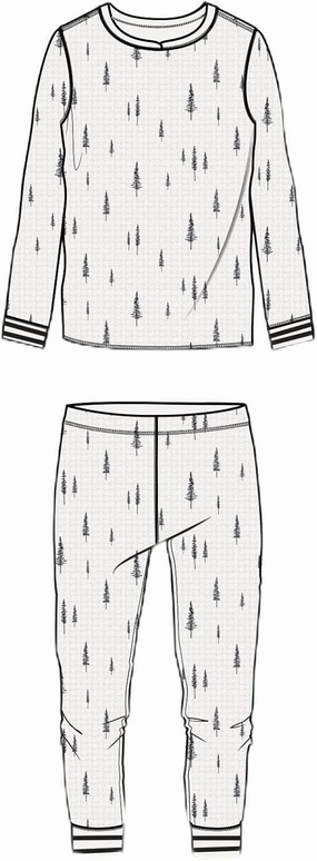 Unisex Baby Long Sleeve Kids Set May The Forest Be with You Pajamas