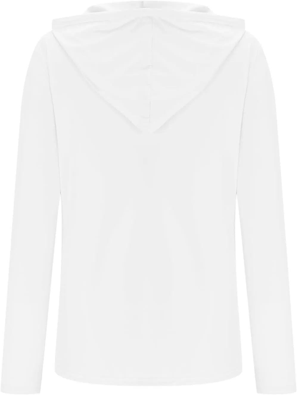 UPF 50  Women's Sun Shirt UV Protection Hoodie Lightweight Breathable Long Sleeve Outdoor Rash Guard Hooded T-Shirt