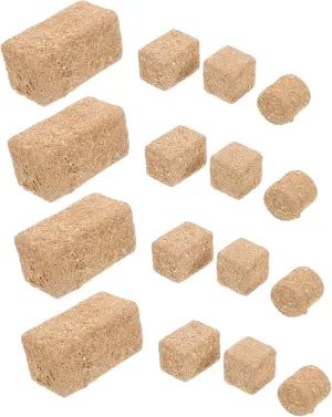 UPKOCH 4 Sets Miniature Hay Bales of Realistic Haystack Decorations for Dollhouse Mini Garden Lightweight Versatile Straw for Crafts for Farm Scenes Creative Layouts