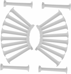 UPKOCH 20pcs Mini Roman Pillar Statues for Dollhouse Decorations Sturdy Columns for Home Decor Wedding Table Centerpieces and Micro Landscape Sculptures