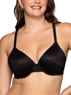 Vanity Fair Women's Effortless Underwire Bra, Buttery Soft Fabric & Lightweight Memory Foam Cups up to DD