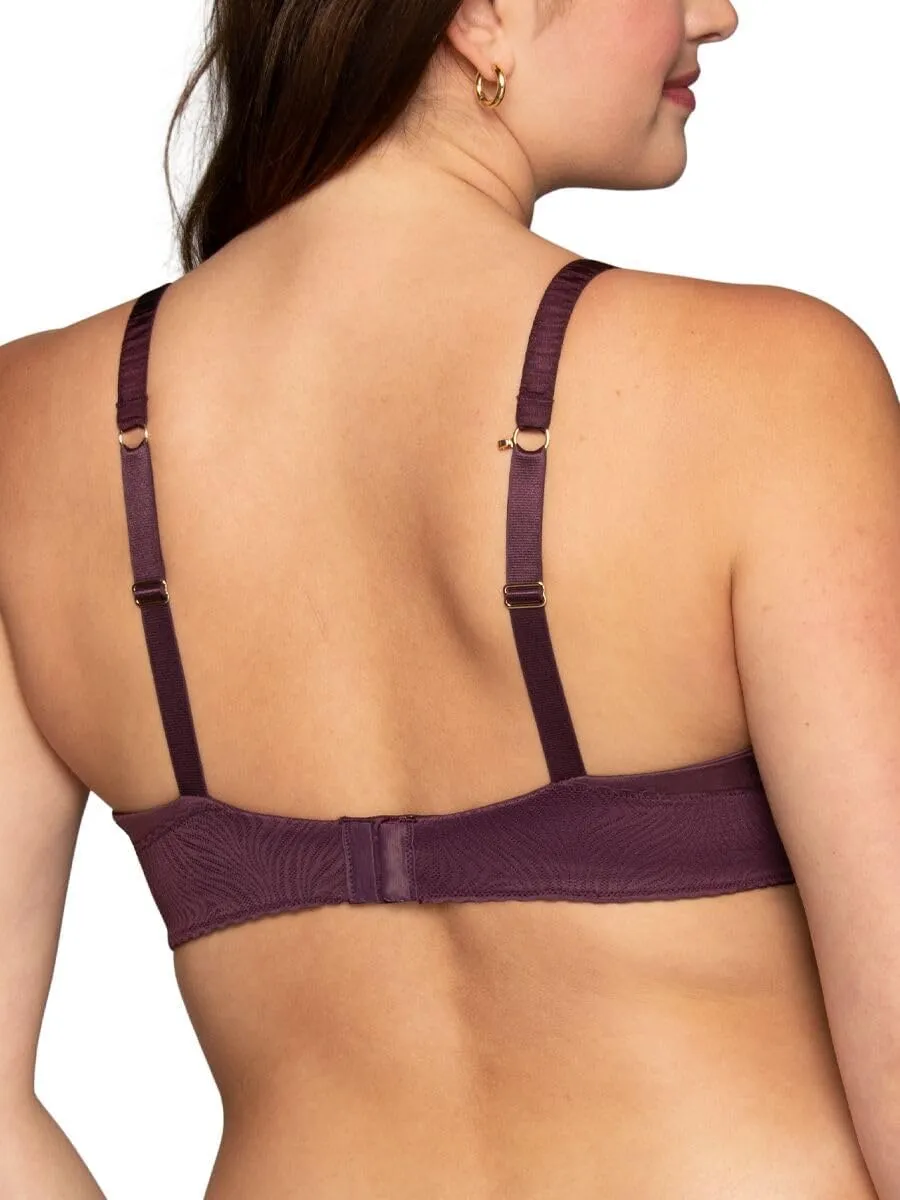 Vanity Fair Women's Effortless Underwire Bra, Buttery Soft Fabric & Lightweight Memory Foam Cups up to DD