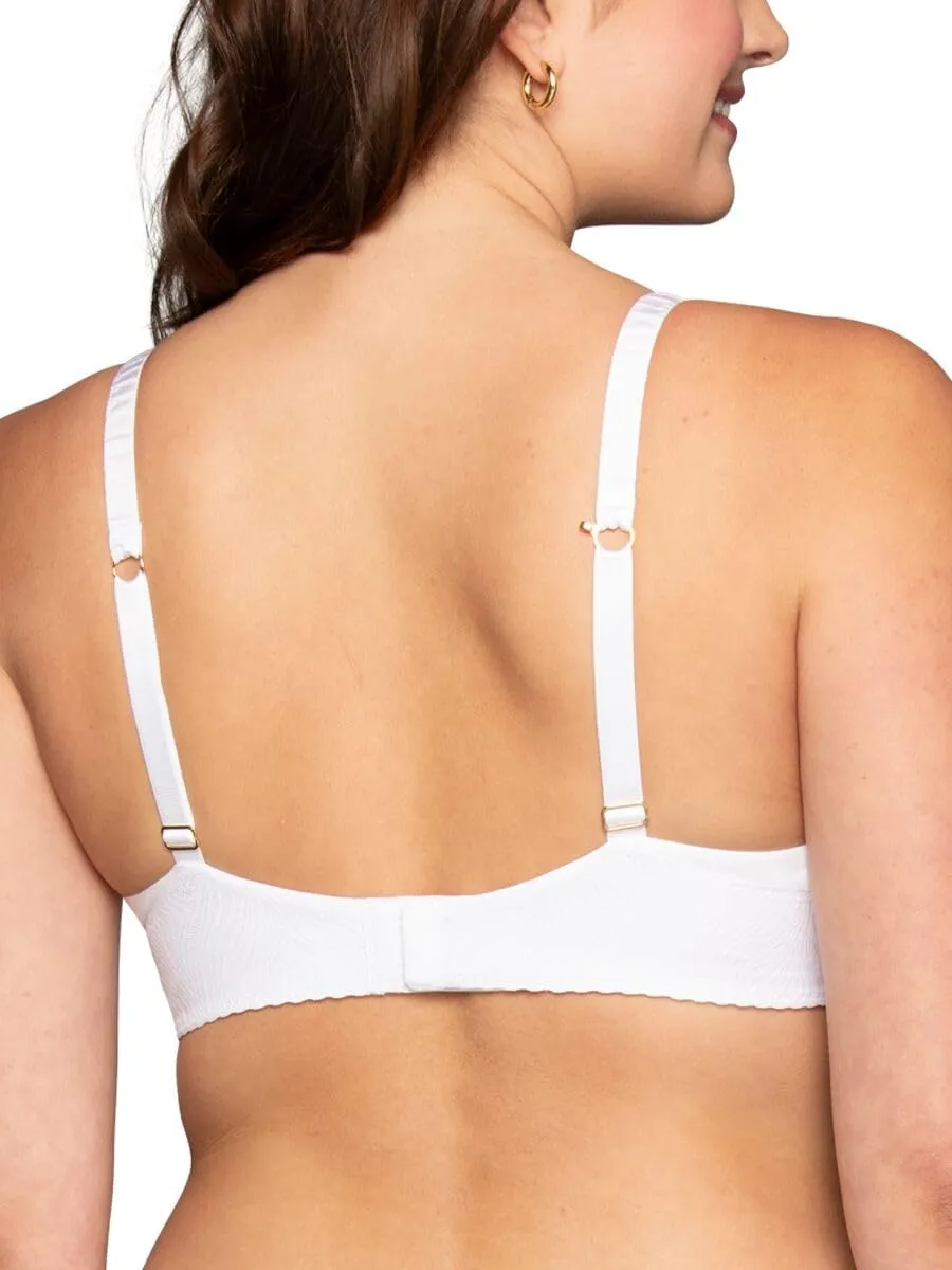 Vanity Fair Women's Effortless Underwire Bra, Buttery Soft Fabric & Lightweight Memory Foam Cups up to DD