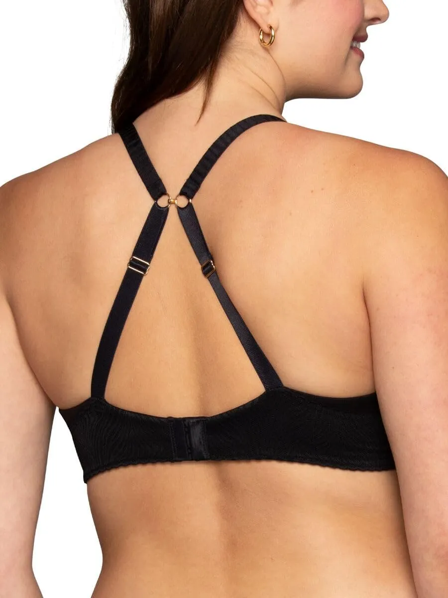 Vanity Fair Women's Effortless Underwire Bra, Buttery Soft Fabric & Lightweight Memory Foam Cups up to DD
