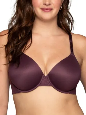 Vanity Fair Women's Effortless Underwire Bra, Buttery Soft Fabric & Lightweight Memory Foam Cups up to DD