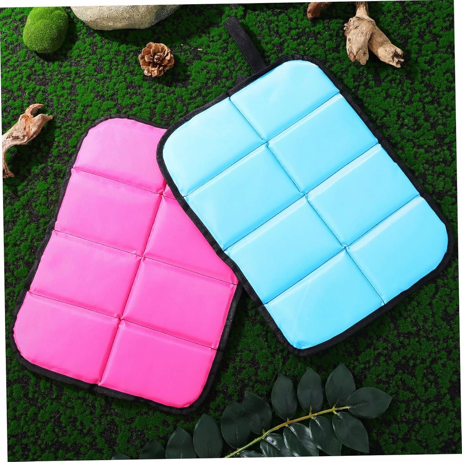 VANZACK 4 Pcs Seat Cushion Picnic Mats Cushions Foam Camping Pad Foldable Mat Foldable Gym Pad Camping Seat Mat
