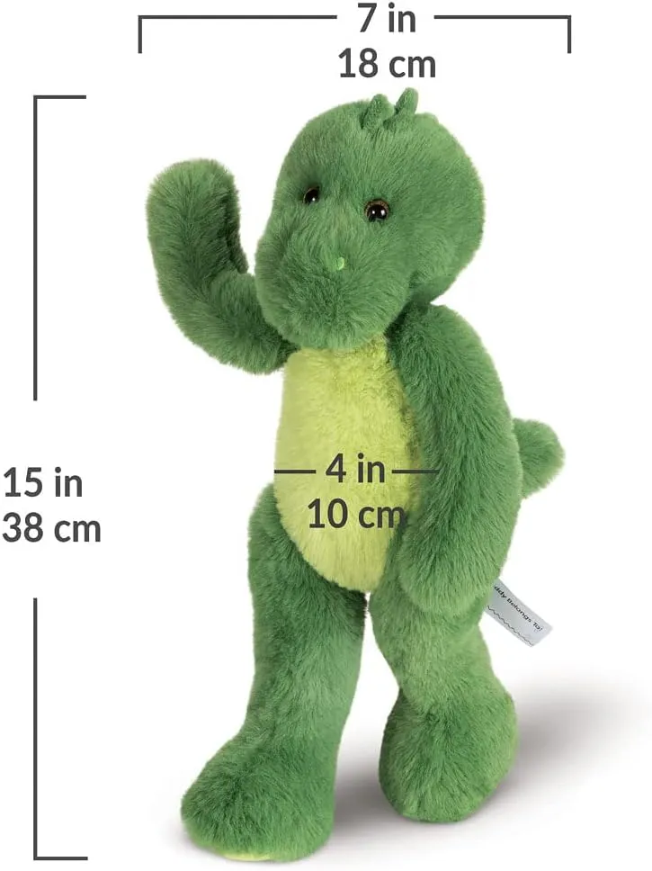Vermont Teddy Bear Dinosaur Stuffed Animal - Plush Dinosaur, Buddy, 15 Inch