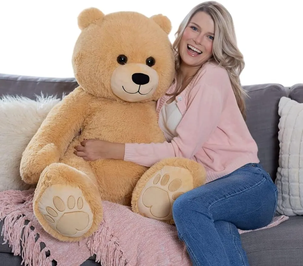 Vermont Teddy Bear Huge Teddy Bear - Large Teddy Bear, 4 Foot, 48", 4 FT, Boo Bear