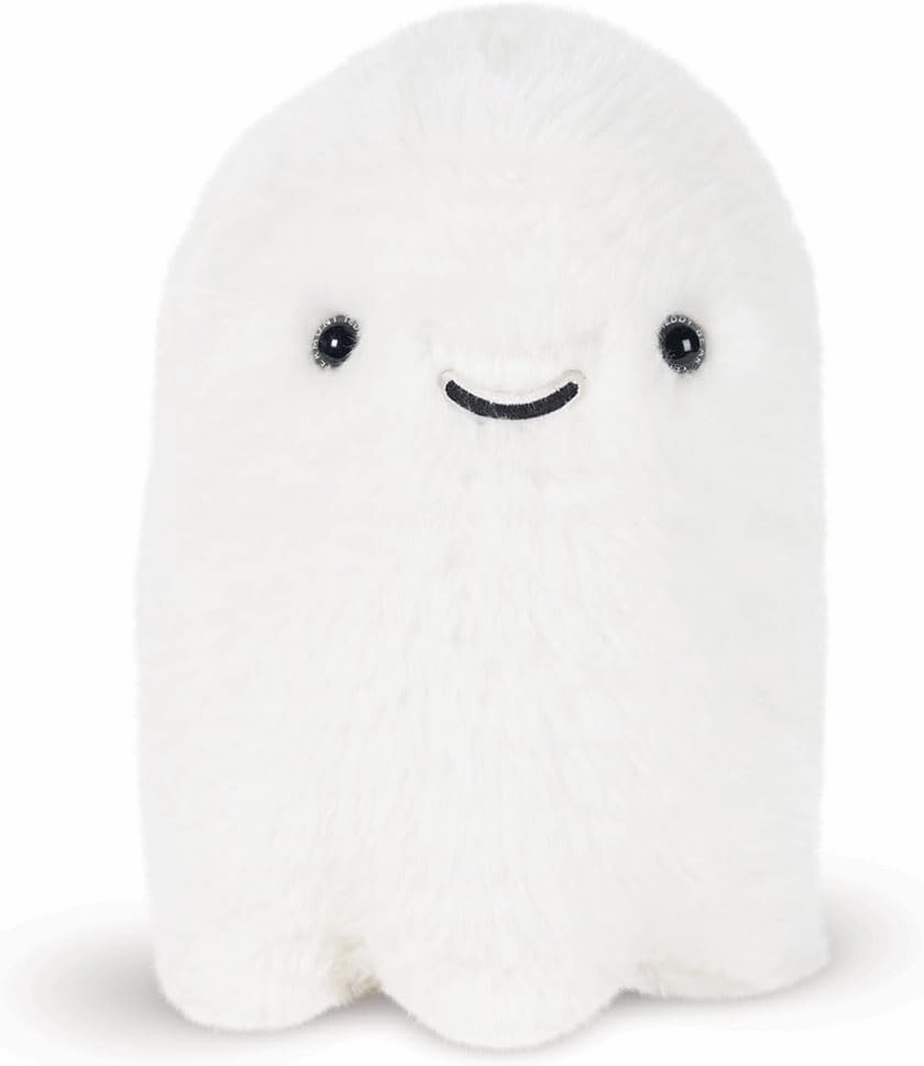 Vermont Teddy Bear Ghost 18 Inch Soft Plush, Glow in The Dark Halloween Collectible for Kids & Adults - Perfect Halloween Decor & Gift