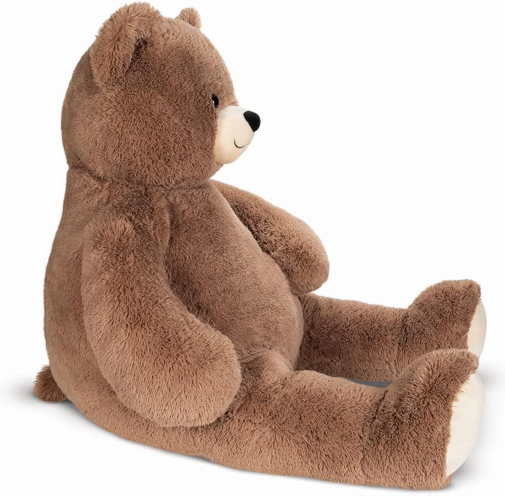 Vermont Teddy Bear Giant Teddy Bear Stuffed Animal - 4 Foot Big Teddy Bear from Giant Cuddle Collection - Collectible Plushies for Kids & Adults - Emotional Support Plush Crafted in The USA