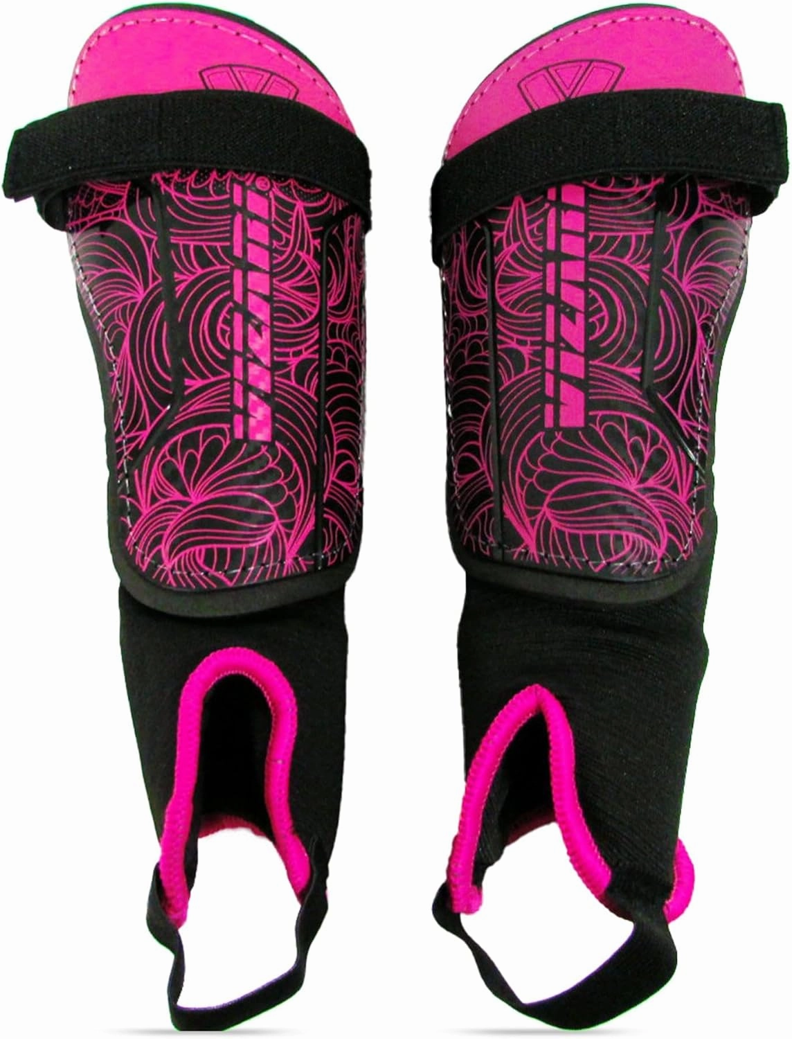 Vizari Cali Soccer Shin Guards for Kids & Adults with Ankle Protection | Lightweight Soccer Shin Guards with Non-Slip Adjustable Straps