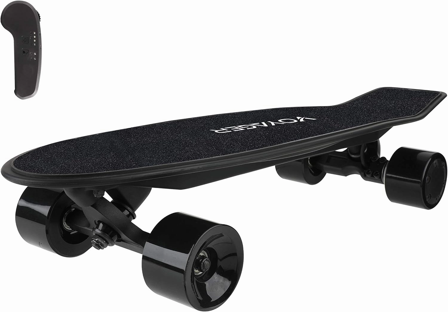 Voyager Neutrino Compact Electric Cruiser Skateboard with Bluetooth Remote, 350W Brushless Motor, 12.5 MPH Max Speed, up to 7 Mile Range
