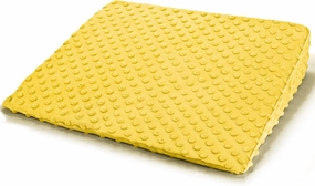 Wedge Pillow for Kids,Memory Foam for Back,Legs & Knees, Relaxation and Comfort, Soft and Breathable, Dot Texture Pillow for Reading Watching TV Gaming Sleeping, Fit for Sofa Floor Room