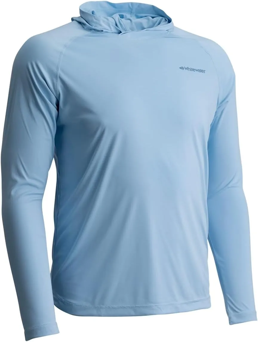Whitewater Fishing Lightweight Rays Hoodie - UPF 50  Sun Protection, Moisture-Wicking, and Cooling Technology