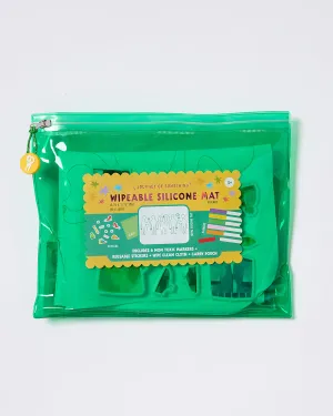 Wipeable Silicone Colouring Mat | Friends