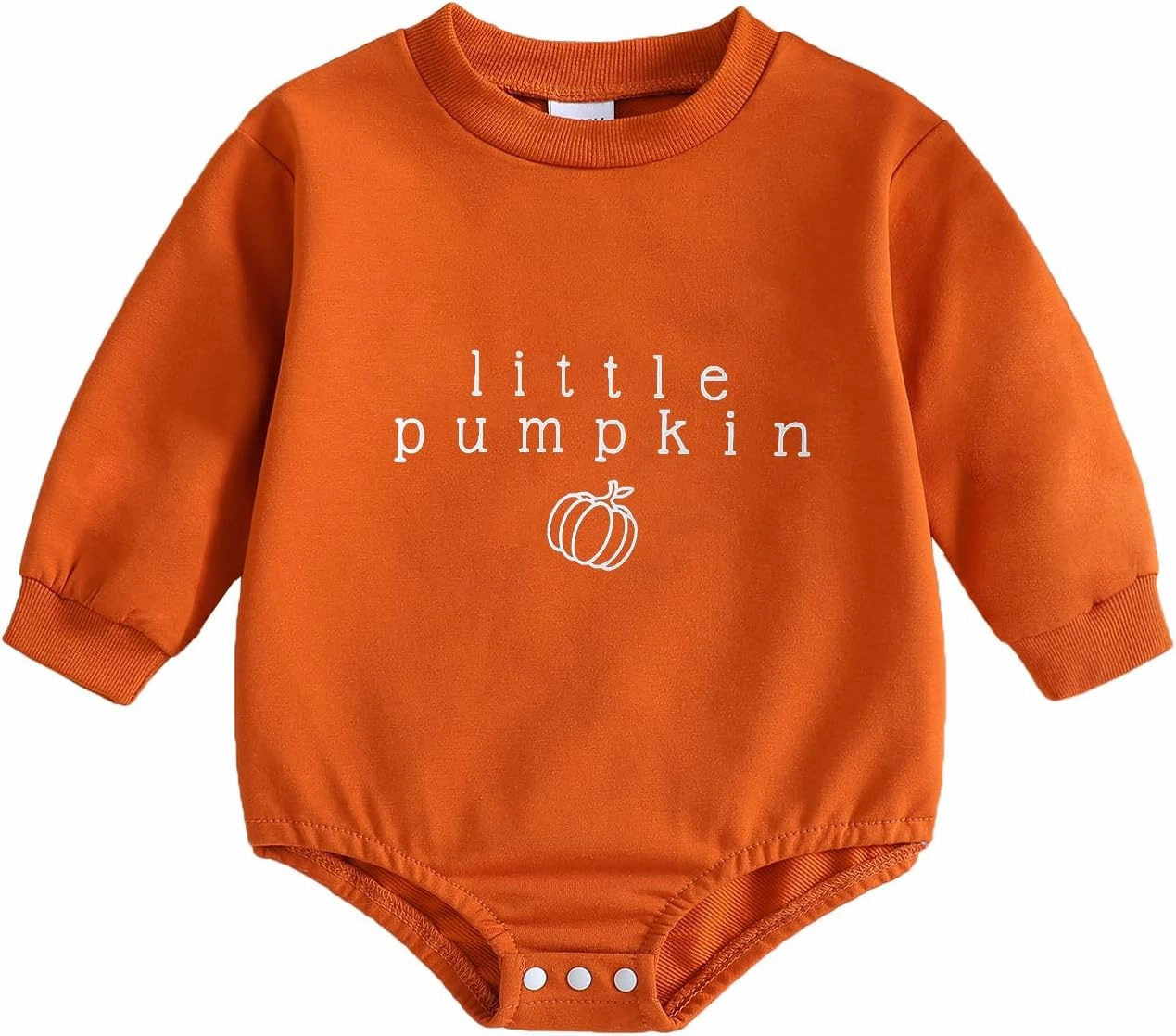 WOLBAY Newborn Infant Toddler Baby Girl Boy long Sleeve Halloween Thanksgiving Pumpkin Patch Onesie
