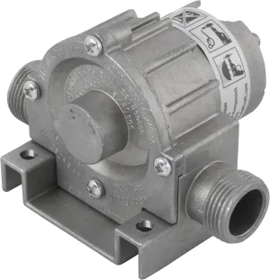 wolfcraft Pump with Metal Casing (3000 l/h) I 2200000 I for Pumping Liquids with a Power Drill