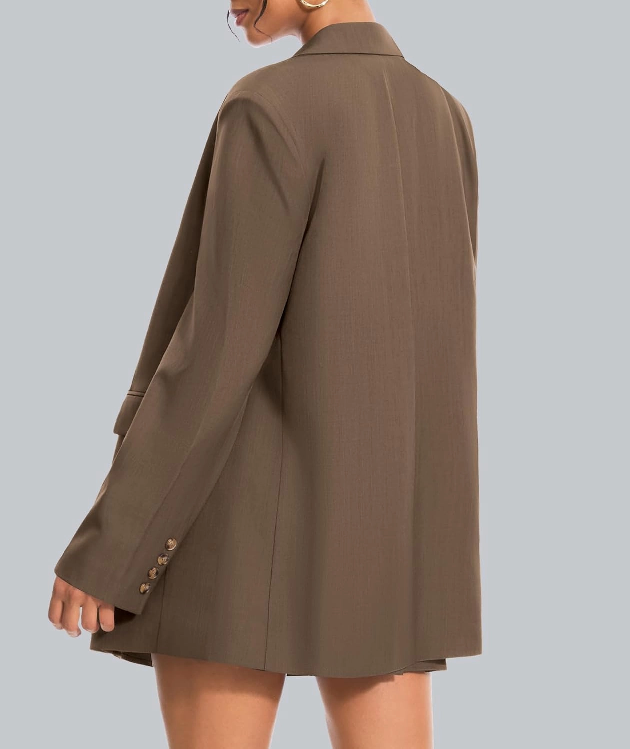 Women's 2 Piece Skirt Sets Business Casual Blazer Suit Mini Pleated Skorts Button Jackets Matching Outfits
