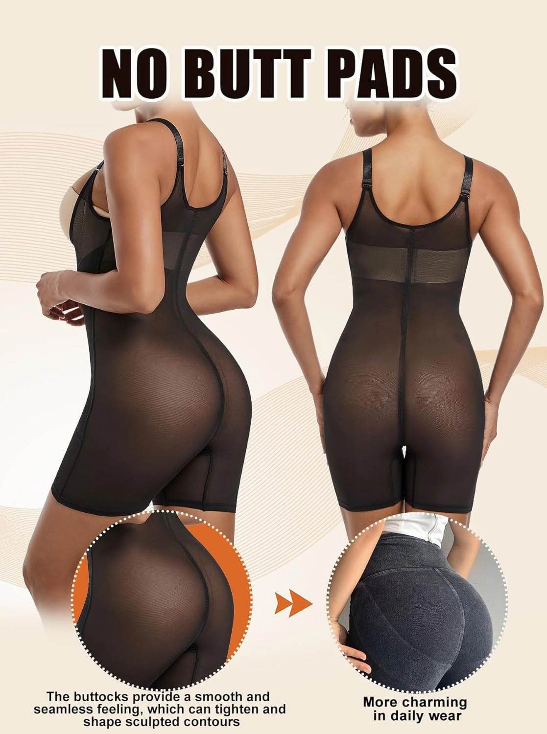 Women Waist Trainer Bodysuit Full Body Shaper Vest Tummy Control Slim Corset Shapewear Tank Tops