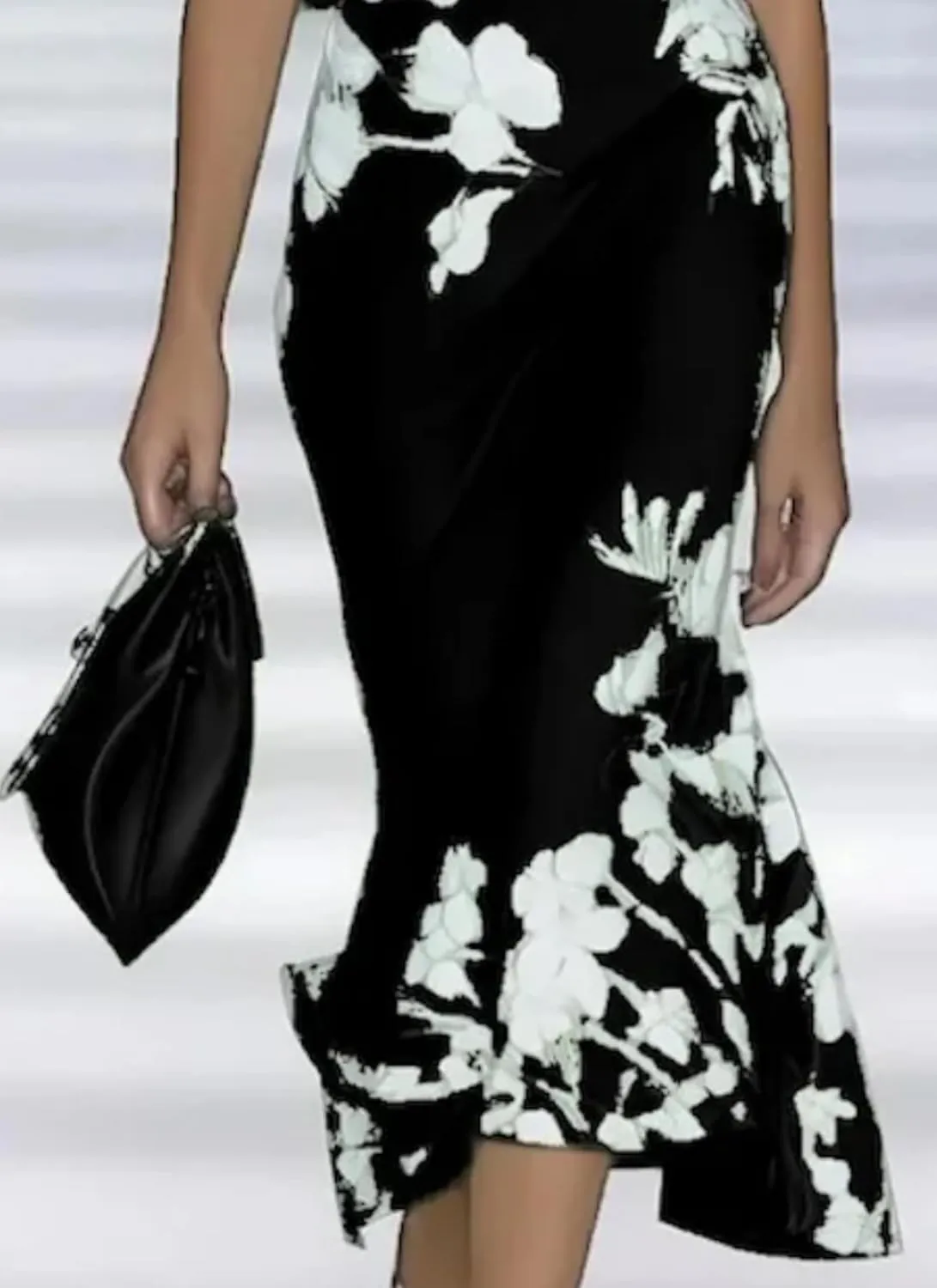 Womens 2025 Fashion Fresh Off Shoulder Floral Print Green Maxi Dress Slim Fit Summer Dress