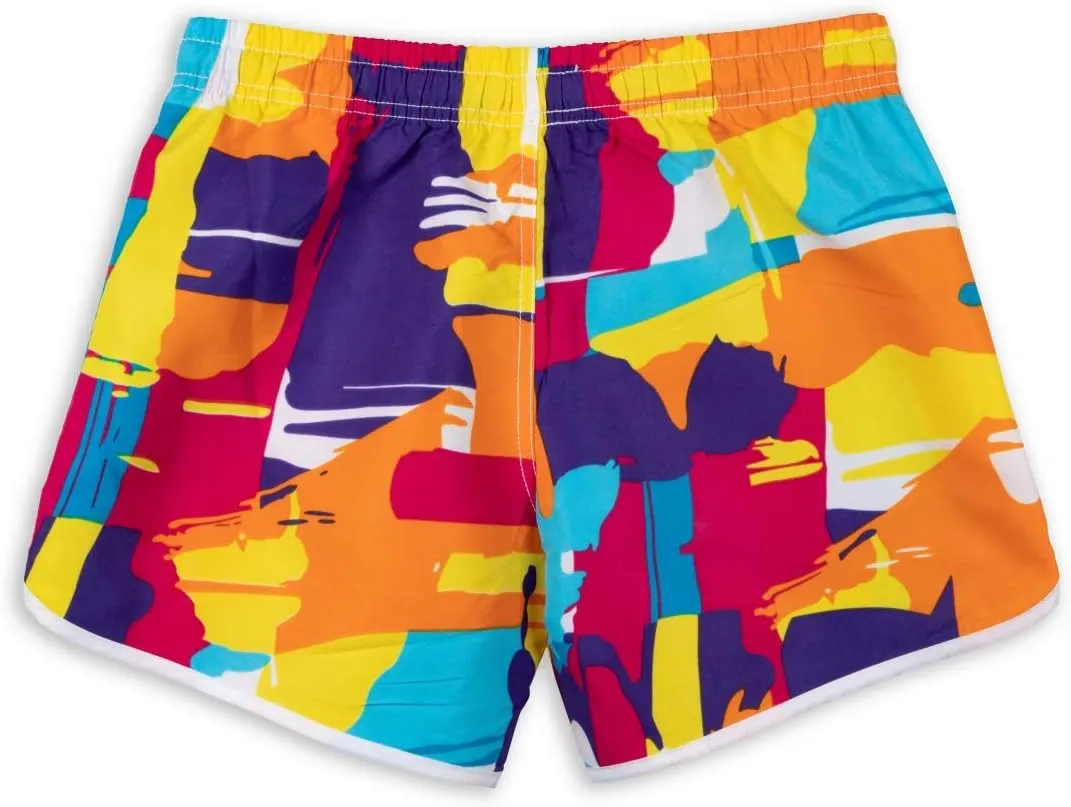 Womens Board Shorts Beach Quick Dry Fabric Swim Slim Trunks Ocean Travel Sports