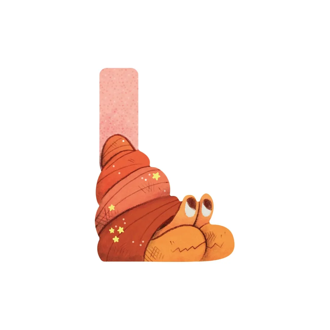 Wooden letter 'L'