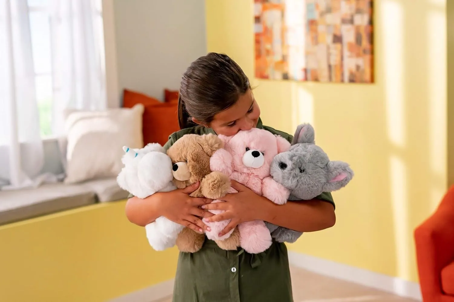 World's Softest Plush Stuffed Animals, Tan Bear
