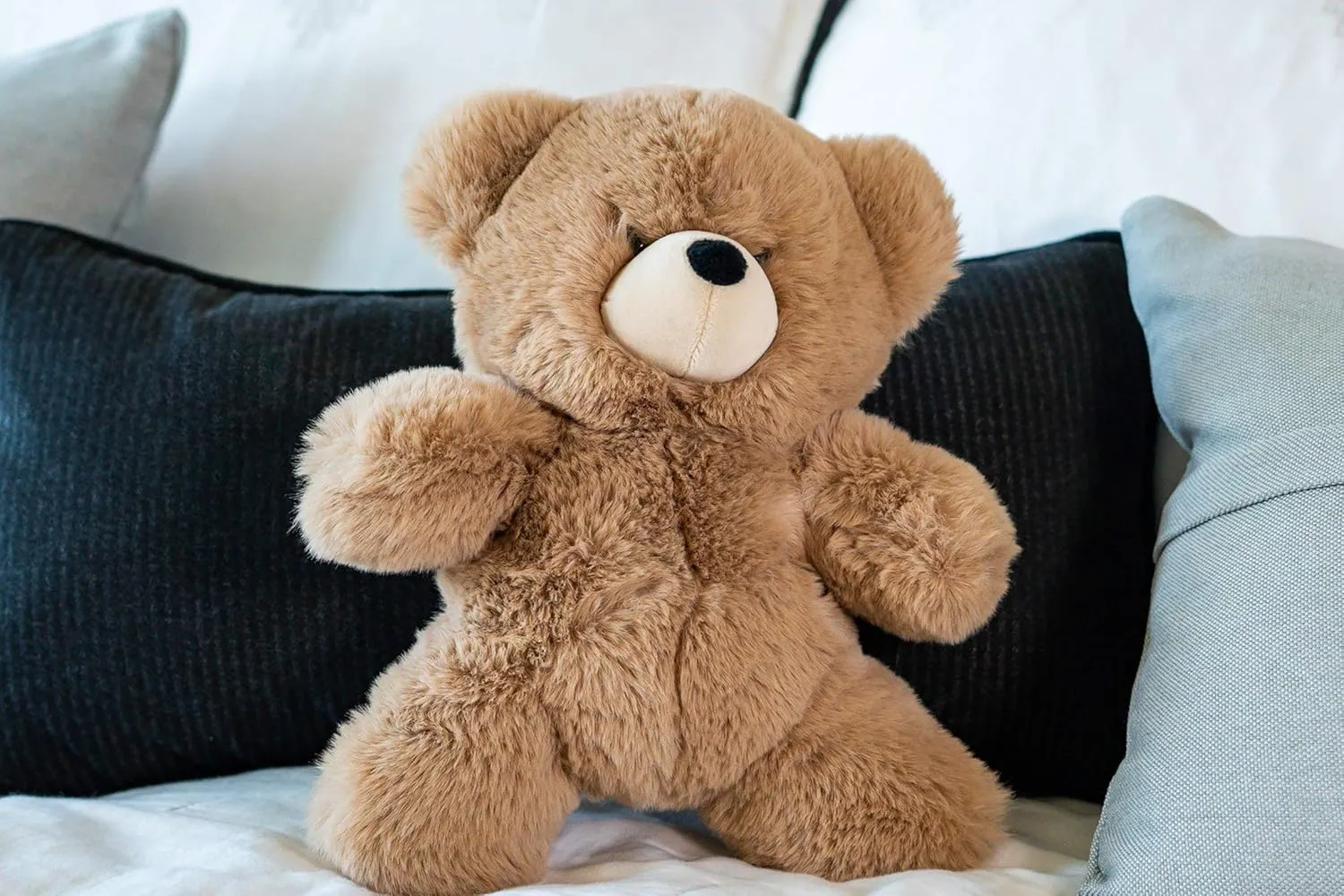 World's Softest Plush Stuffed Animals, Tan Bear