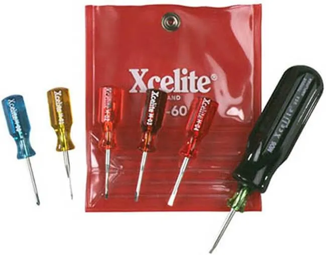 Xcelite M60N M-60 Mini Screwdriver Set