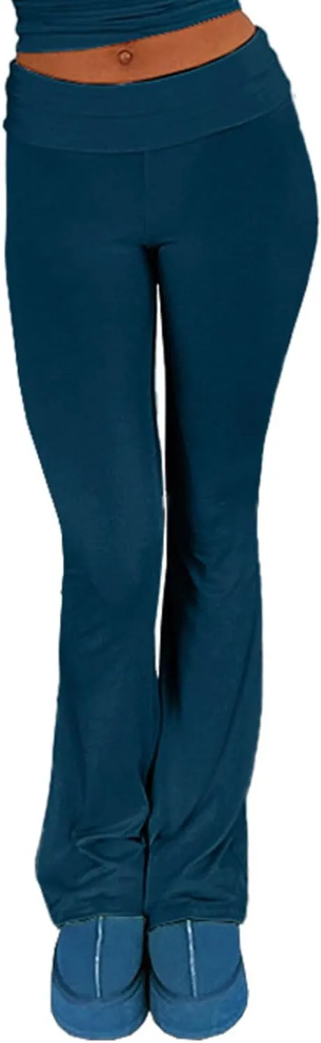 Xixiuly Women Casual Skinny Leggings Flare Bell Bottom Bootcut Low Waist Yoga Pants Palazzo Long Trousers Jogger Sweatpants