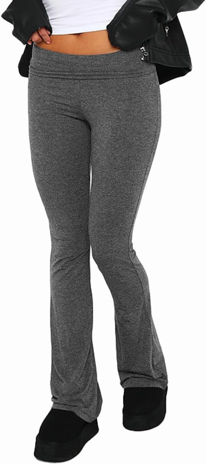 Xixiuly Women Casual Skinny Leggings Flare Bell Bottom Bootcut Low Waist Yoga Pants Palazzo Long Trousers Jogger Sweatpants
