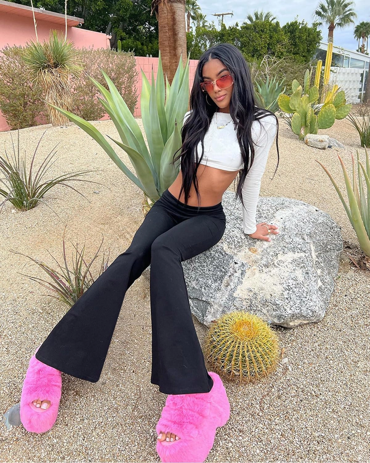 Xixiuly Women Casual Skinny Leggings Flare Bell Bottom Bootcut Low Waist Yoga Pants Palazzo Long Trousers Jogger Sweatpants