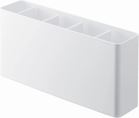 Yamazaki Home Tower Slim Kitchen Stand With Slim Depth - Convenient Storage For Cutting Boards & Utensils - Space-Saving Design, Easy To Clean - Steel